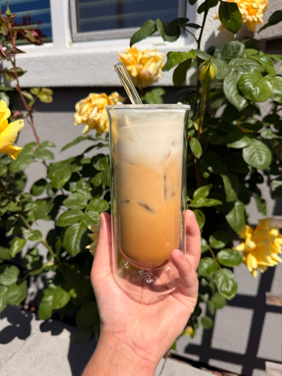 Chai, Chilled: The Layered Iced Rose & Cardamom Chai