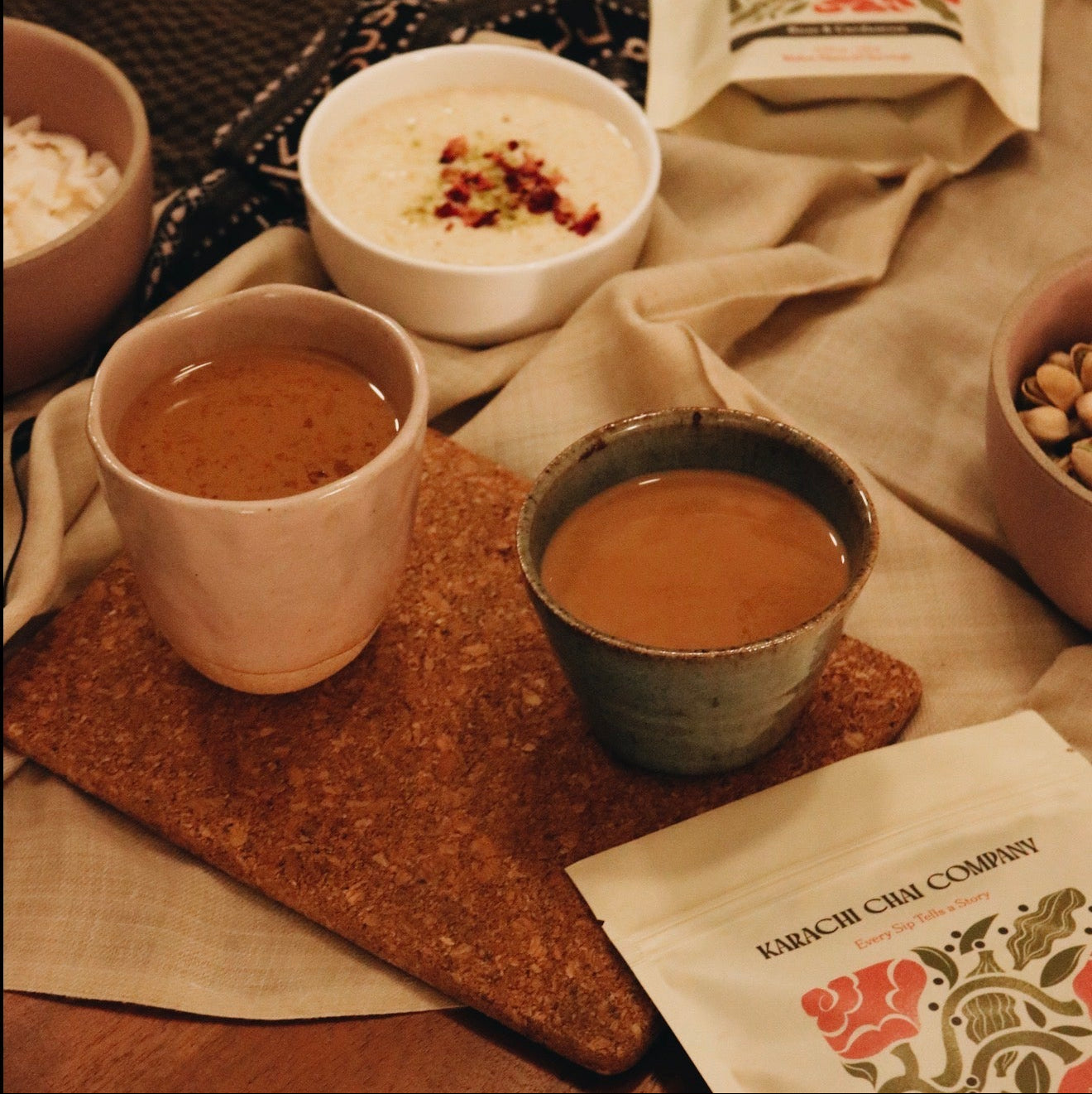 Rose and Cardamom Chai Blend